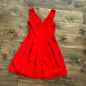 Charming Charlie’s red dress